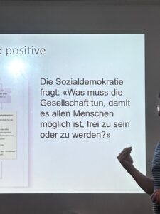 Der Workshop der Anny Klawa-Morf Stiftung befasste sich mit den Grundfragen der Sozialdemokratie. 